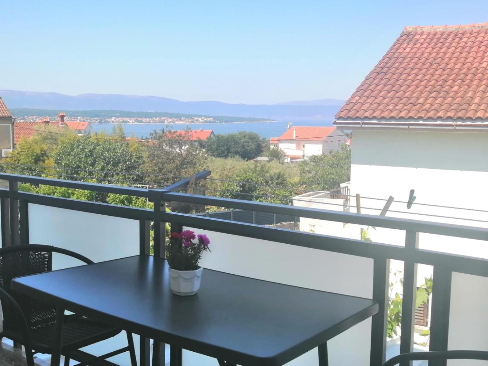 Lovely Sea View House 2 In Malinska Island Krk Kültér fotó