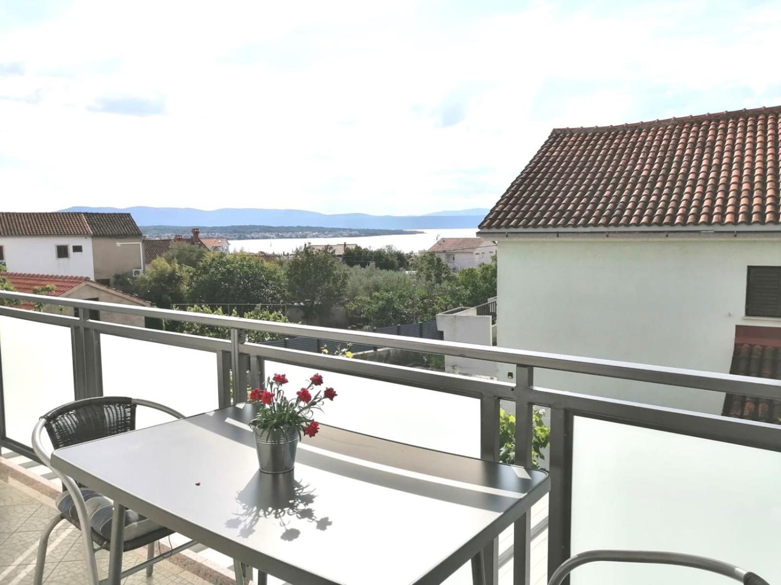 Lovely Sea View House 2 In Malinska Island Krk Kültér fotó