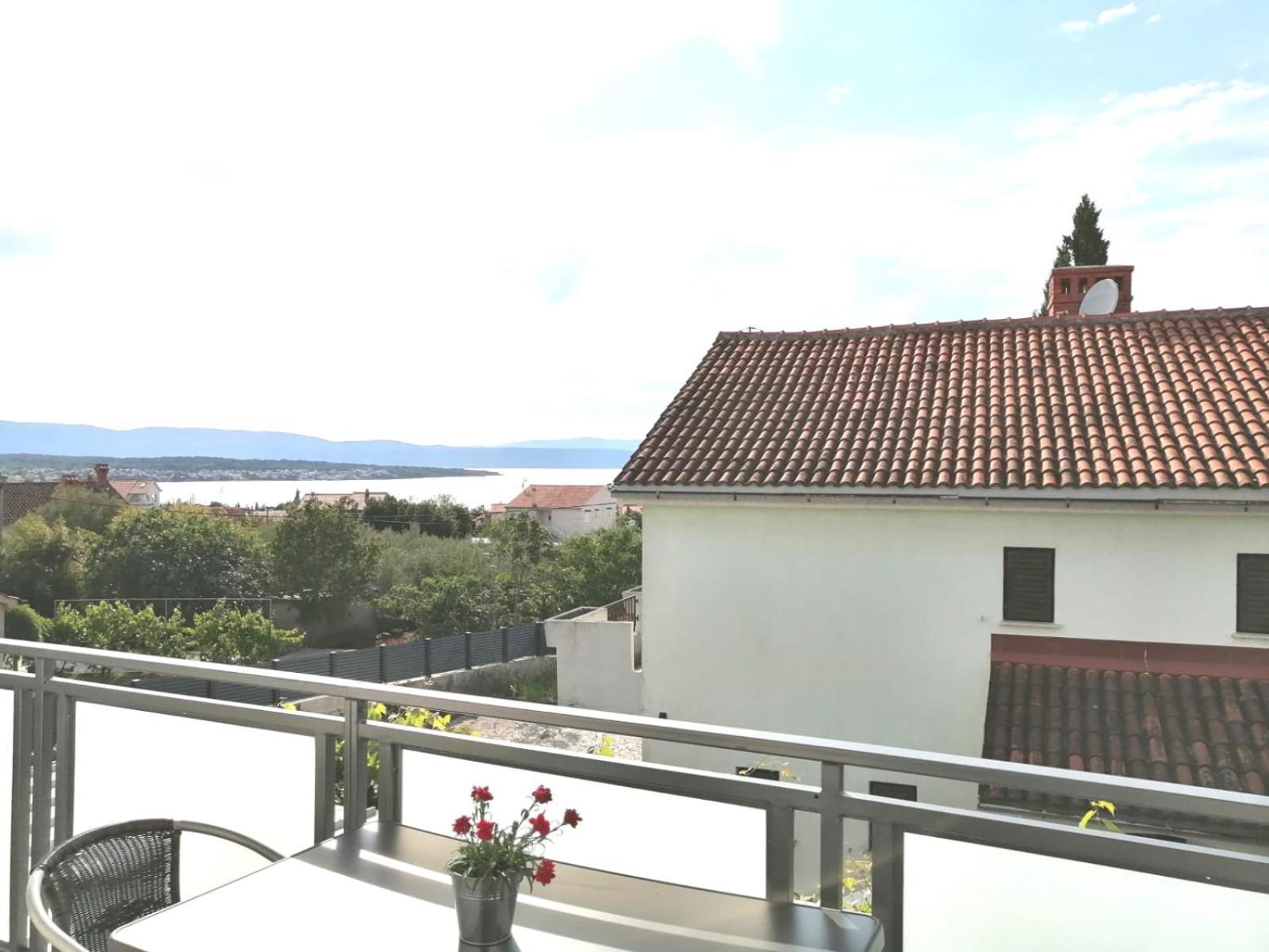 Lovely Sea View House 2 In Malinska Island Krk Kültér fotó